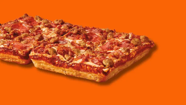Detroit-Style Deep Dish 3 Meat Treat - Little Caesars Menu