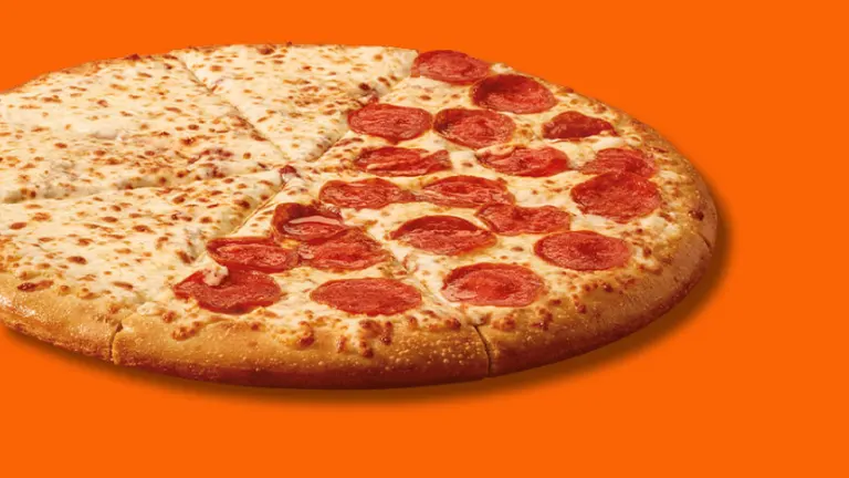 Half Pepperoni, Half Cheese Pizza - Little Caesars Menu
