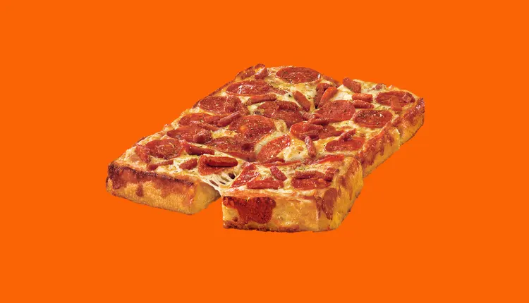 Little Caesars Detroit-Style Deep Dish Pepperoni Price & Calories