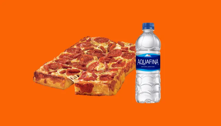 Little Caesars Lunch Combo Aquafina Price & Calories