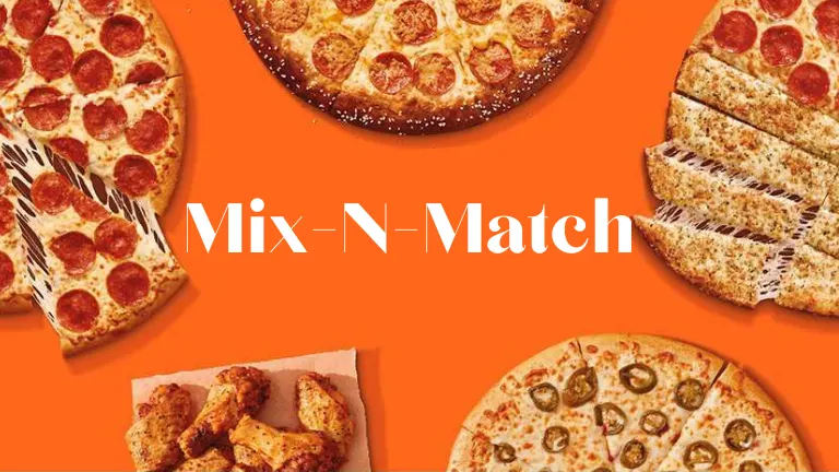Little Caesars Mix-N-Match Menu For $5.99